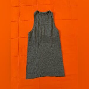 lululemon athletica Gray Sleeveless Tank Top